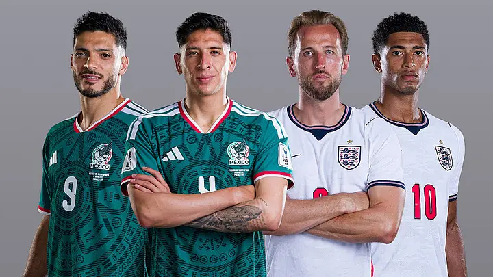 England vs Mexico